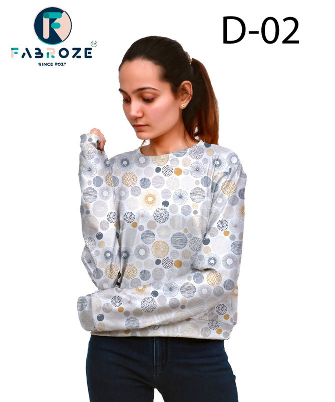 Fabroze D1 To D10 Wholesale Ladies Top Catalog